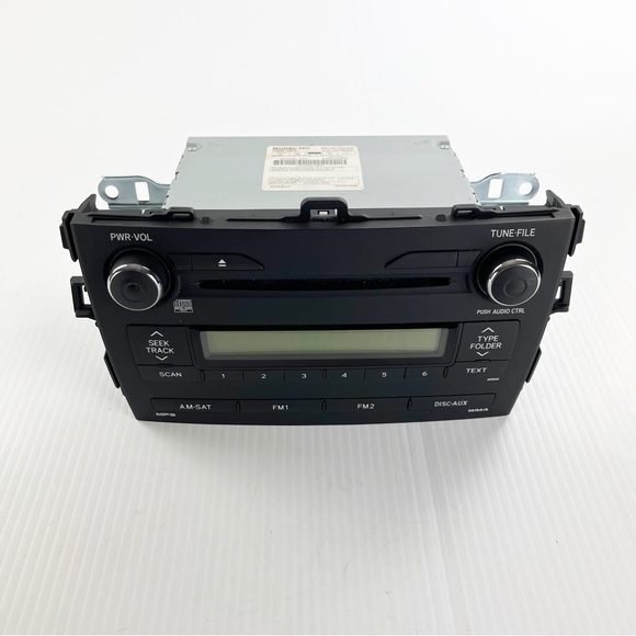 Genuine OEM Toyota Corolla 09-10 Car Radio Receiver CD Player - Picture 1 of 8